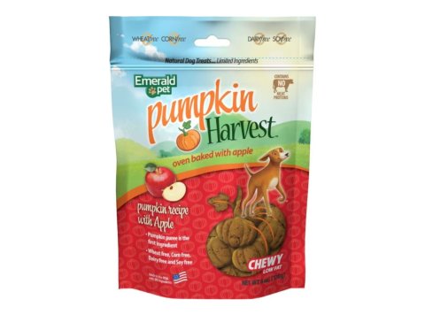 Emerald Pet Pumpkin Harvest Chewy Dog Treats Pumpkin/Apple