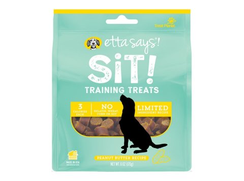 Etta Says! Sit! Training Treats Peanut Butter 1ea/6 oz