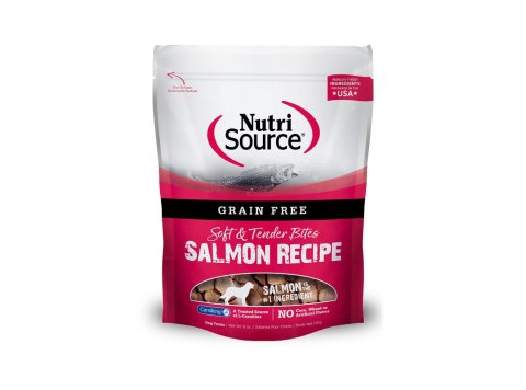 Nutrisource Dog Grain Free Treat Salmon 6oz.