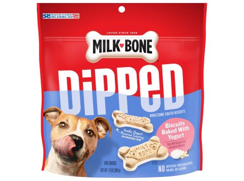 Milk-Bone Dipped Dog Treats Yogurt 1ea/12 oz