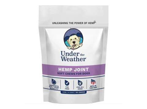 Under The Weather Hemp Joint Soft Chew For Dogs 30count