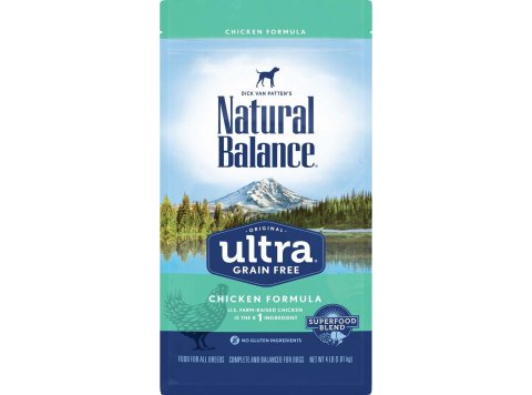 Natural Balance Pet Foods Ultra Grain Free Dry Dog Food Chicken 1ea/4 lb