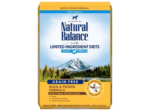 Natural Balance Pet Foods L.I.D. Puppy Dry Dog Food Duck & Potato 1ea/12 lb