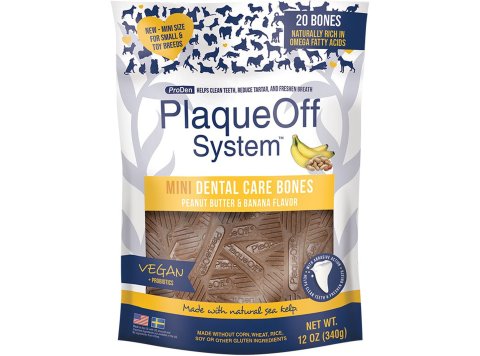 Proden Dog Mini Dental Bone Peanut Butter 12oz.