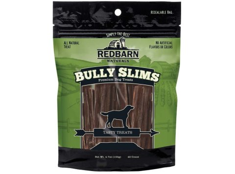 Redbarn Pet Products Bully Slims Dog Treat 1ea/4.7 oz, 40 ct