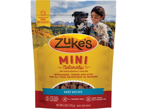 Zukes Dog Mini Natural Beef 6oz.