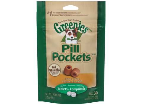 Greenies Pill Pockets for Tablets Chicken 1ea/30 ct, 3.2 oz