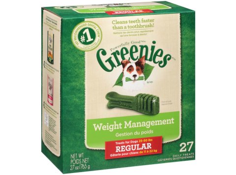 Greenies Weight Management Dog Dental Treats Regular 1ea/27 oz, 27 ct