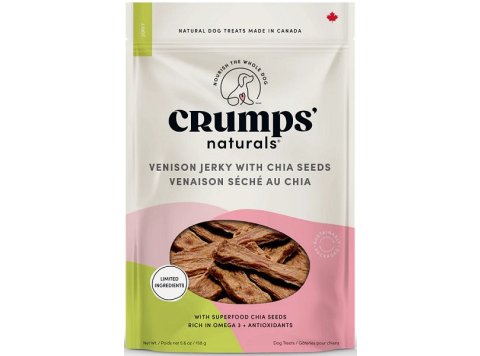 Crump Naturals Venison Chia Seed Jerky