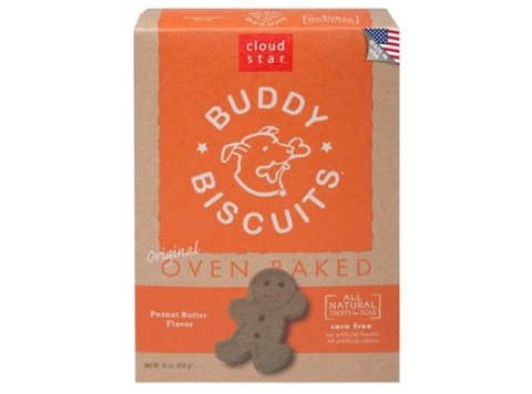 Cloud Star Buddy Biscuits Peanut Butter 16oz.