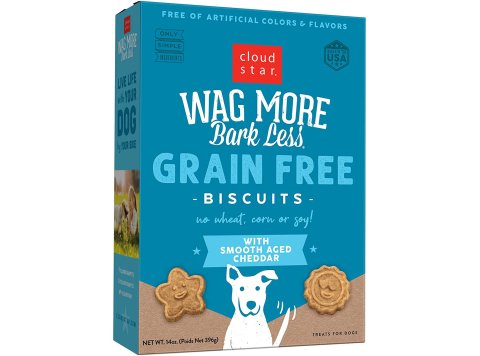 Cloudstar WAGMORE DOG GRAIN FREE BAKED CHEDDAR 14OZ