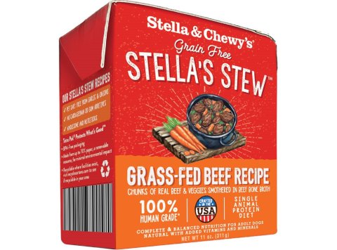 Stella and Chewys Dog Stew Grass Fed Beef 11oz. (Case of 12)