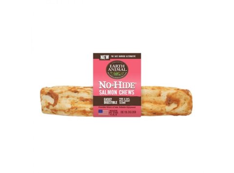 Earth Animal No Hide Chews- Salmon Large (Case Of 12)