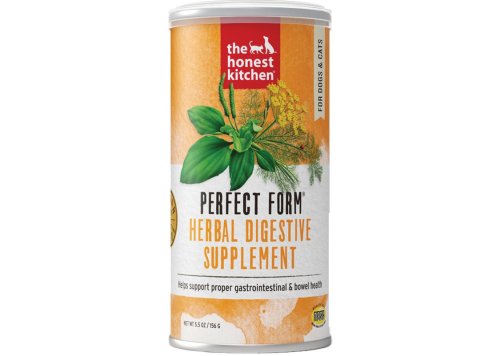 The Honest Kitchen Dog And Cat Digestive Supplement Herbal 3.2oz.