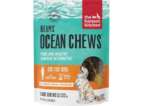 The Honest Kitchen Dog Beams Ocean Chews Cod Large 5.5oz.