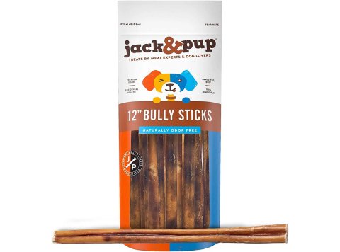 Jack & Pup 12" Bully Stick 1Lb
