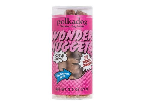 Polka Dog Wonder Nuggets Turkey Cranberry Mini 2.5oz.