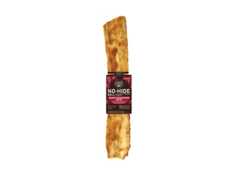 Earth Animal Dog No-Hide Bbq Roll Bacon Cheeseburger Large 12 Count