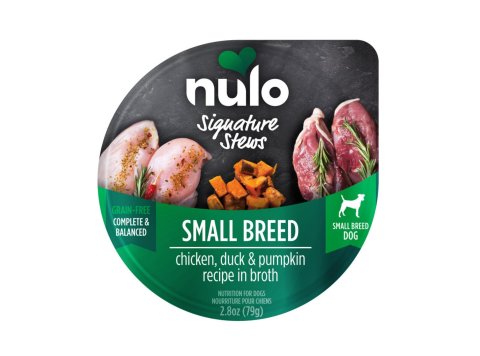 Nulo Signature Stew Small Breed Dog Food Chicken, Duck & Pumpkin 2.8oz. (Case of 24)