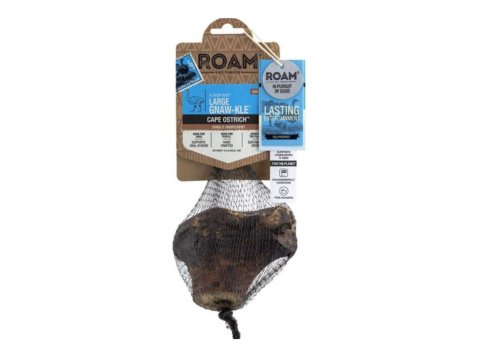 Roam Flavor Rich Gnaw-Kle Ostrich Large-1 Pk