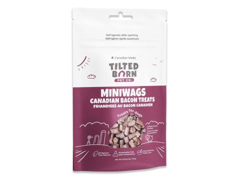 Tilted Barn Miniwags Dog 3.53oz. Canadian Bacon