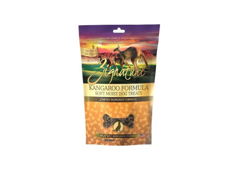 Zignature Dog 4oz. Kangaroo Soft Moist Treat
