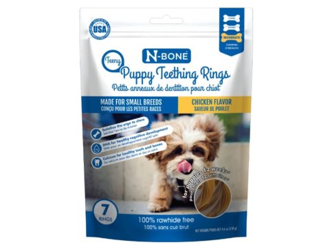 N-Bone Dog Teeth Ring Chicken Teeny 7P