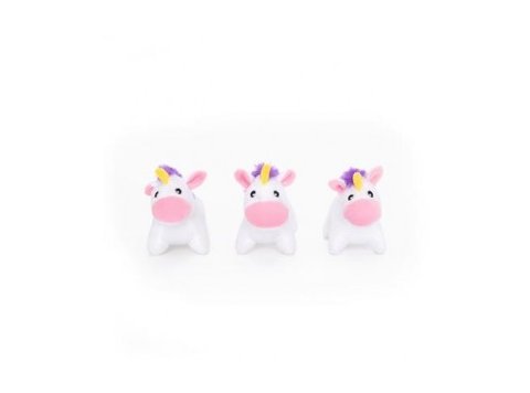 ZippyPaws Miniz 3-Pack Unicorns