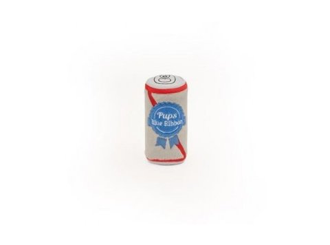 ZippyPaws Squeakie Can - Pups Blue Ribbon