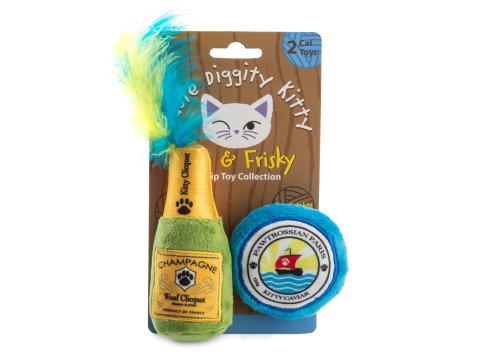 Kitty Clicquot (Bottle & Caviar) Organic Catnip