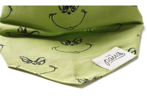 Grinch Dog Bandana XL