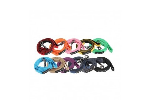 Puppia Soft Two Tone Lead Small Yellow