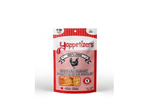 Yappetizers Dog Treats - Chicken Breast