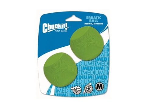Chuckit! Erratic Balls 2 Pack - Medium