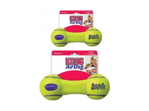 Kong AirDog Squeaker Dumbbell Medium
