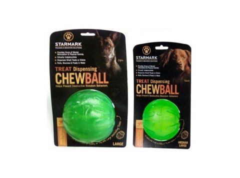 StarMark Treat Dispensing ChewBall Medium