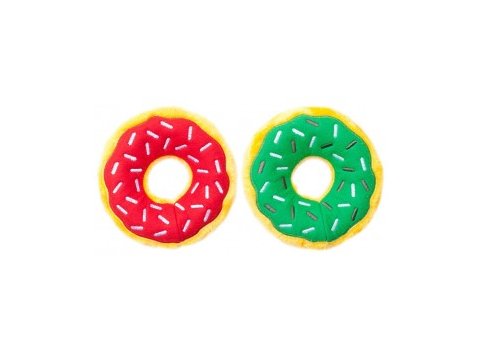 ZippyPaws Holiday Donutz Large Mint Chip