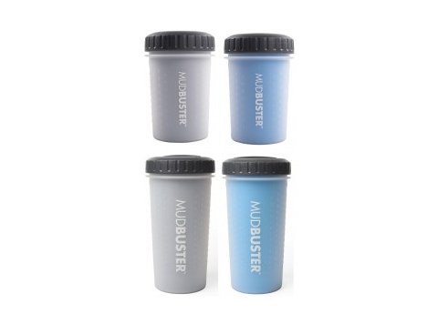 Dexas Lidded MudBuster Light Grey Large