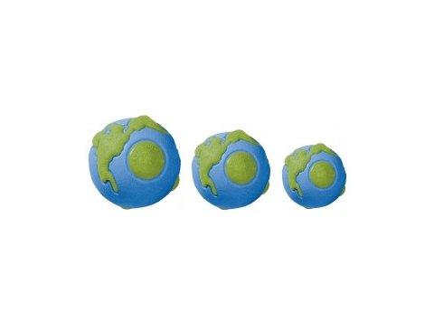 Planet Dog Orbee Tuff Planet Ball Blue/Green Large