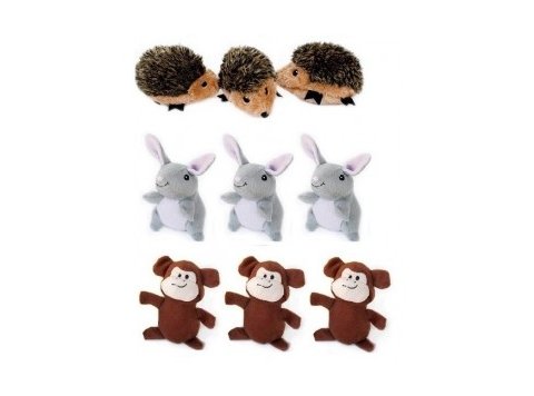 ZippyPaws Zippy Burrow Refill Critters Monkey