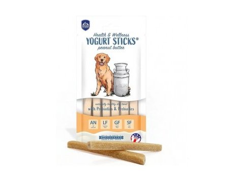 Himalayan Yogurt Sticks with Peanut Butter