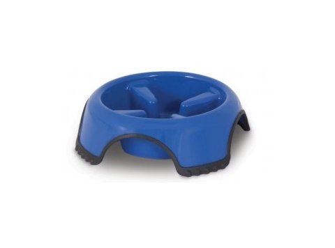 JW Pet Aspen Pet Skid Stop Slow Feeder Dog Bowl