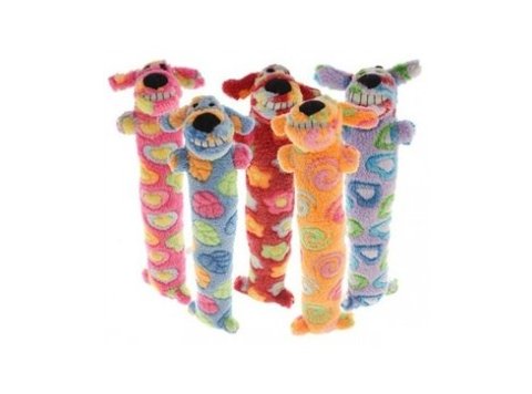 Multipet Loofa Dog Pink Ribbon for Breast Cancer - 12"