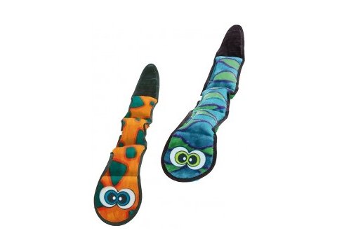 Outward Hound Invincibles Snake Large Orange/Blue