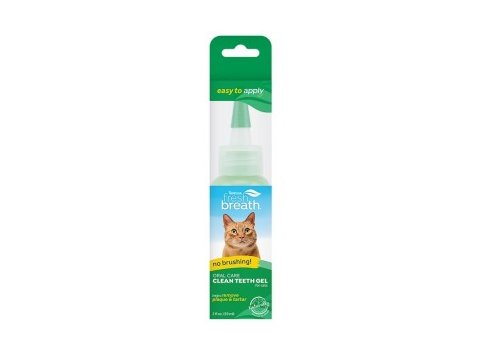 TropiClean Fresh Breath No Brushing Oral Care Gel Cats 2 oz