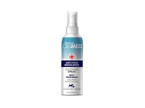 TropiClean OxyMed Medicated Spray - Soothing & Anti Itch 8 oz