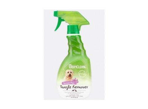 TropiClean Tangle Remover Spray Sweet Pea 16 oz