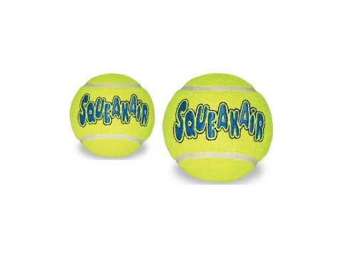 Kong AirDog Squeaker Tennis Ball Medium
