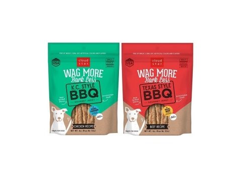 Cloud Star Wag More Bark Less BBQ Style Jerky Kansas City Style BBQ