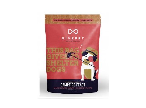 GivePet Crunchy Dog Treats Campfire Feast 12 Oz.
